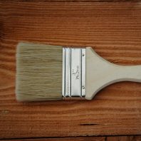 Pinceau brosse plate