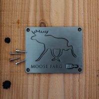Moose Farg vignette métallique