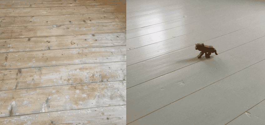 Vernissage de parquet